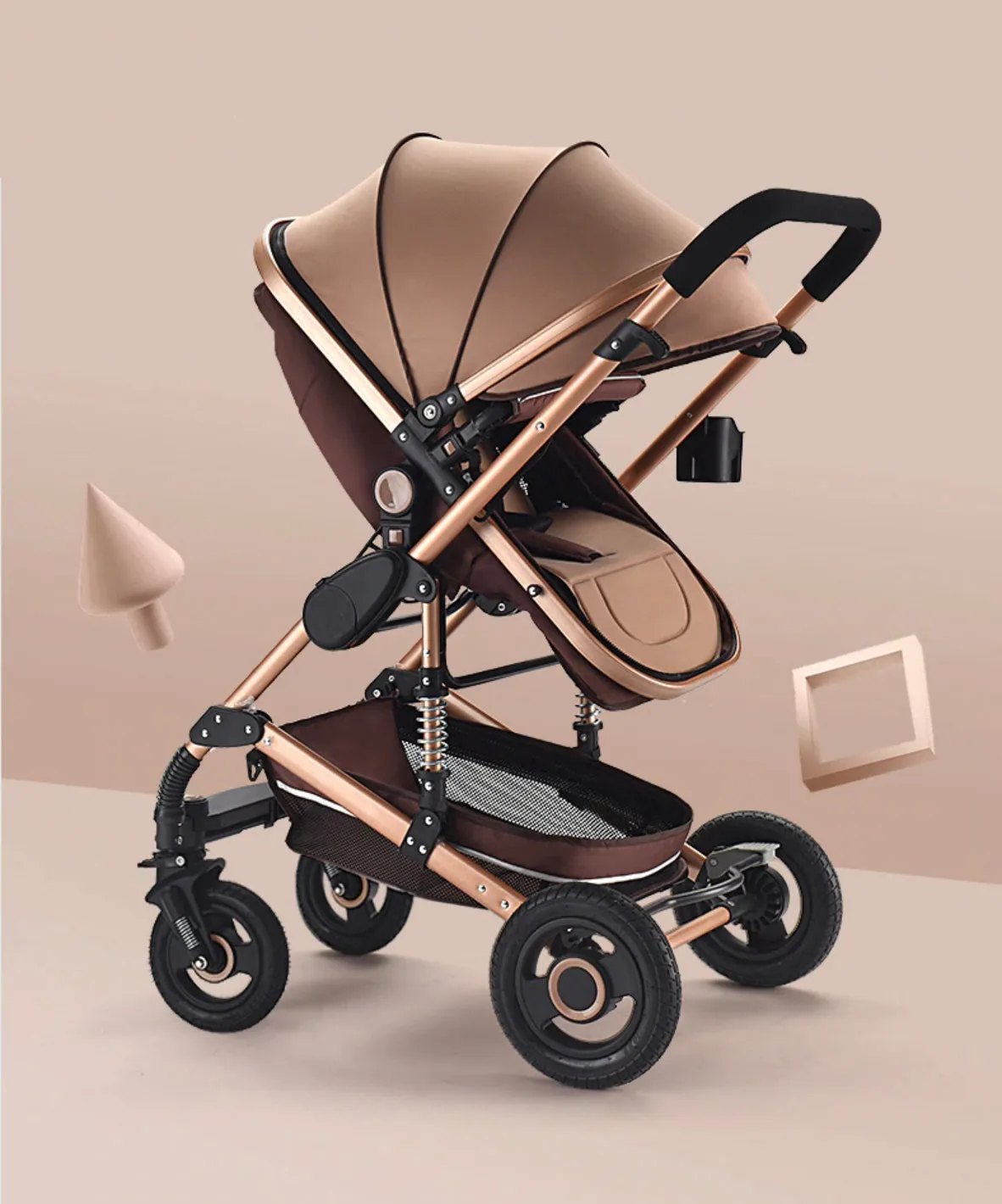 Premium 3-in-1 Stroller