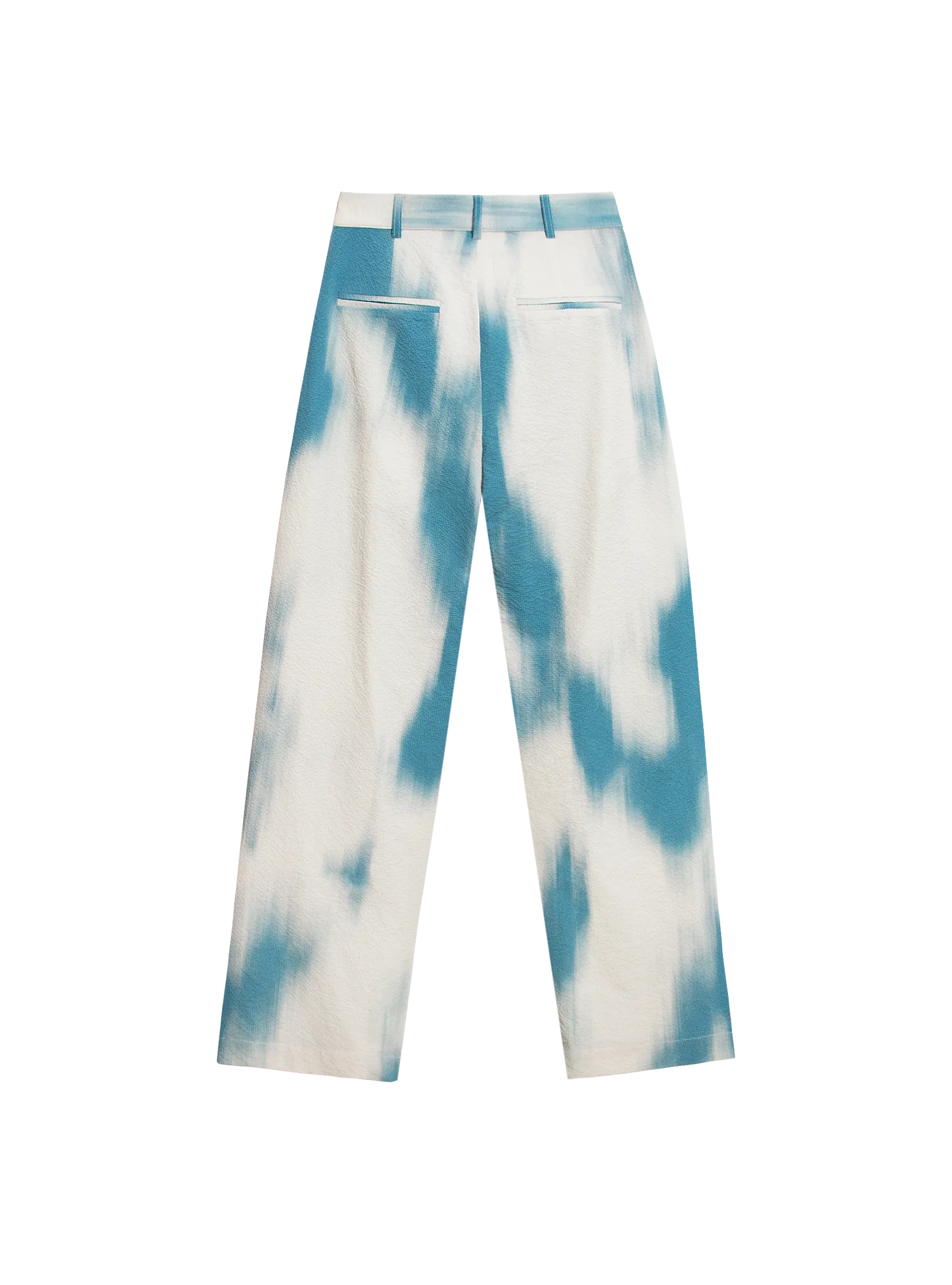 Resort Pants (Seersucker Sky)