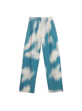 Resort Pants (Seersucker Sky)