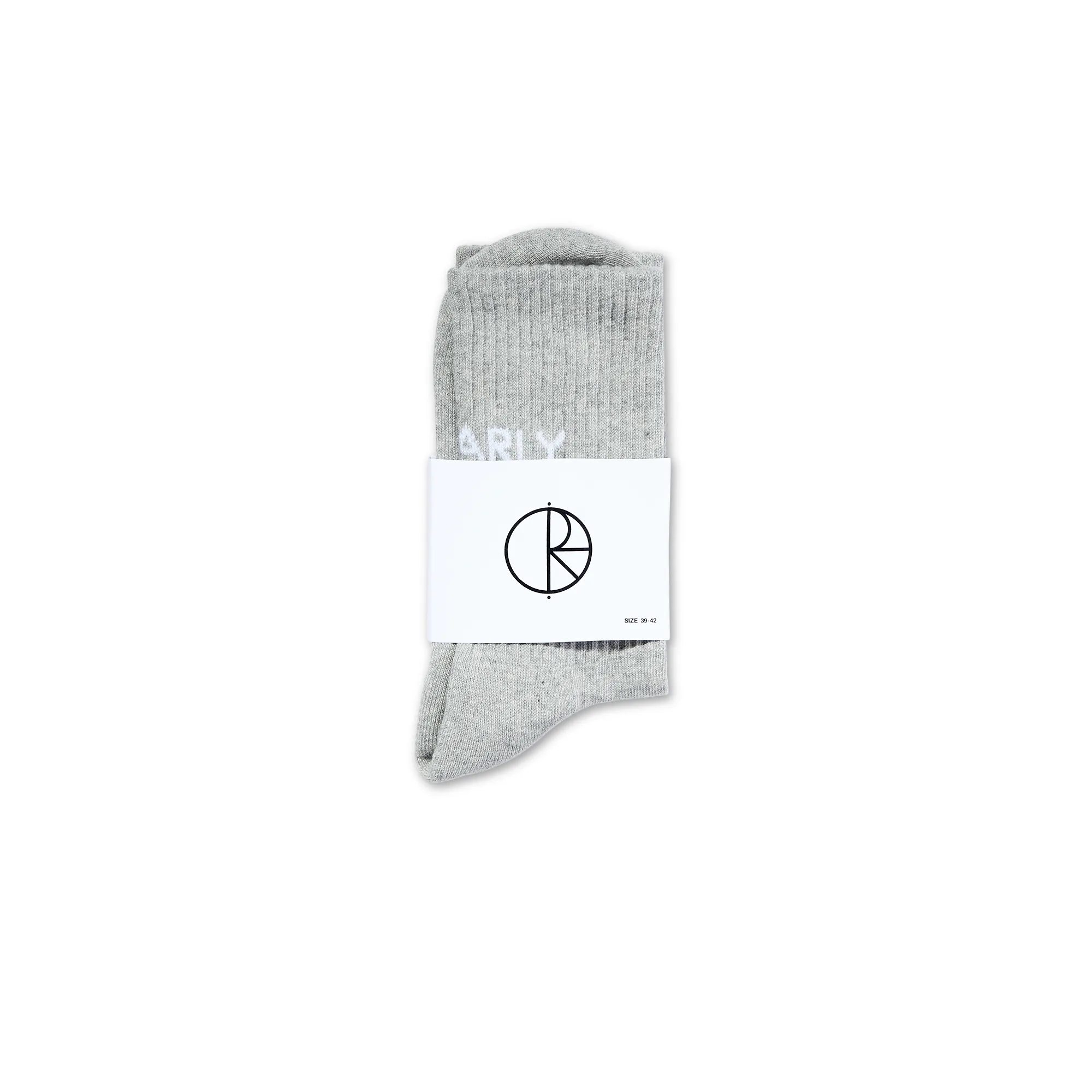 Rib Socks | Gnarly Huh! - Heather Grey