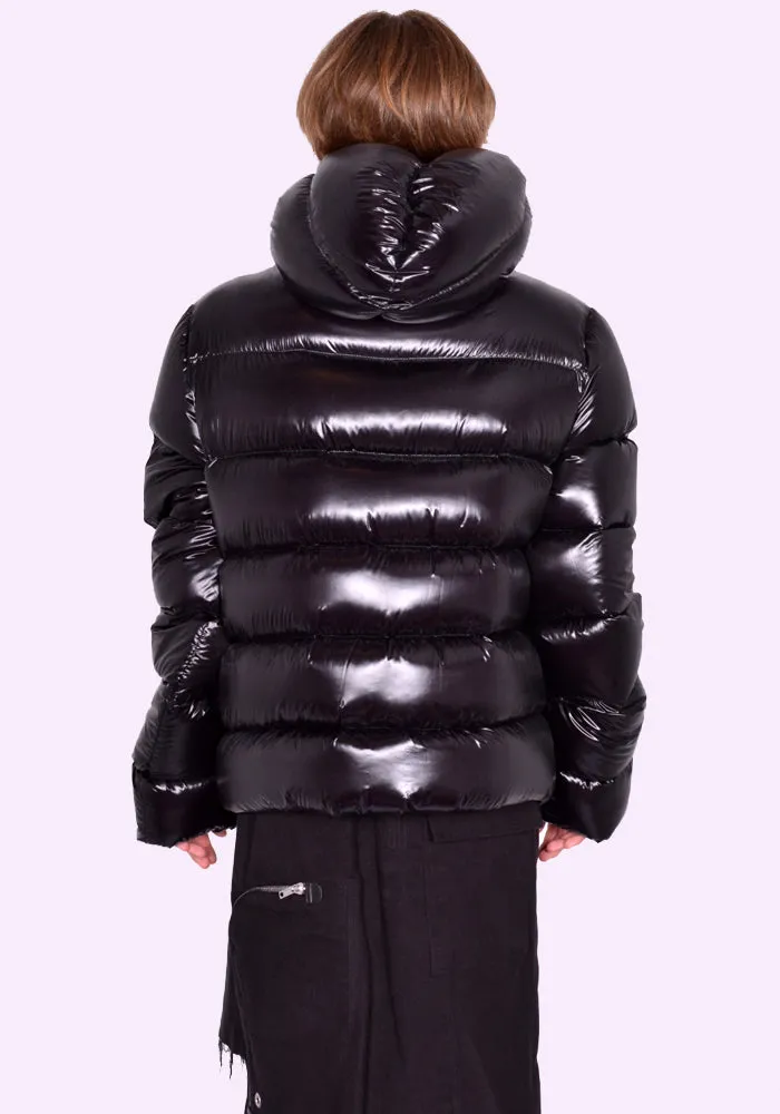 RICK OWENS MEN RU02D6722 NLD4 SEALED DOWN JACKET BLACK (New Season FW24)