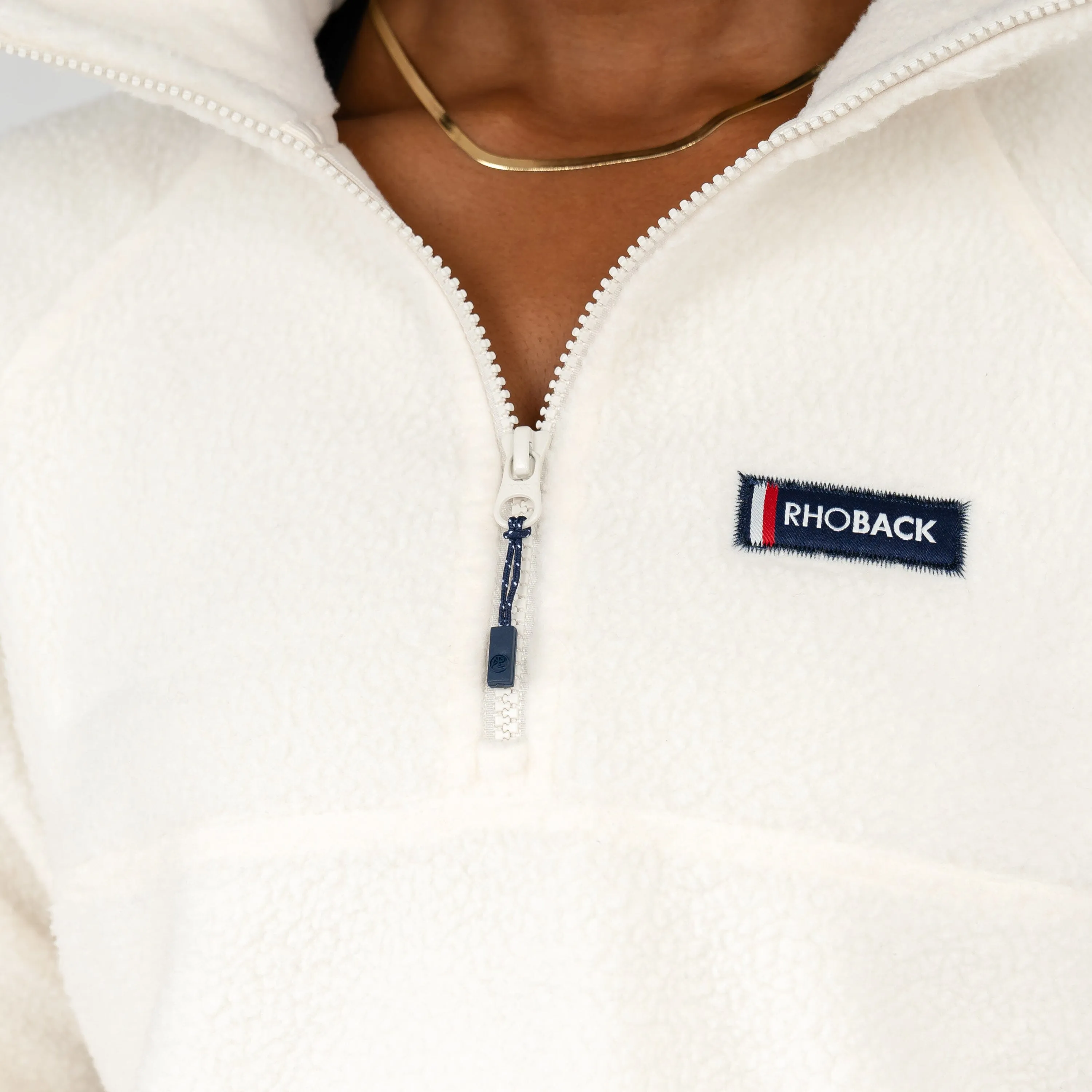 Rivanna Fleece Pullover | Solid - Ivory