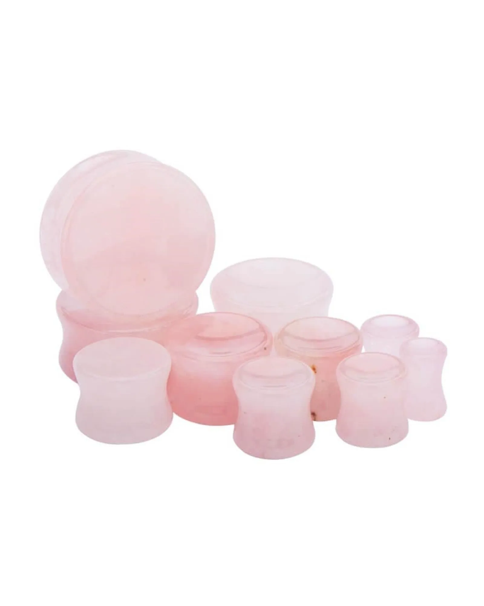 Rose Quartz Plugs