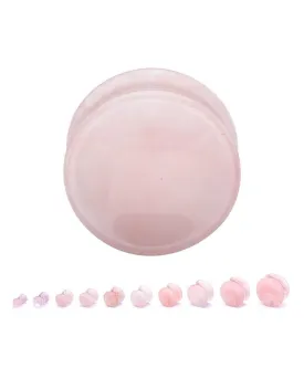 Rose Quartz Plugs