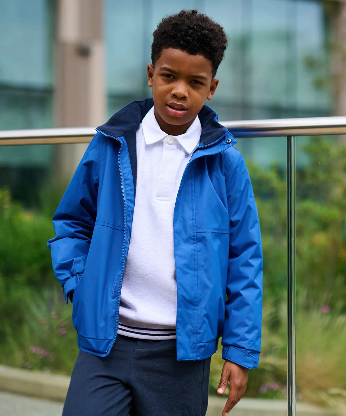 Royal/Navy - Kids Dover jacket