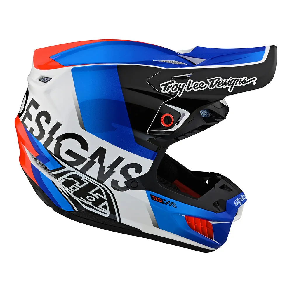 SE5 Composite Helmet Qualifier White / Blue