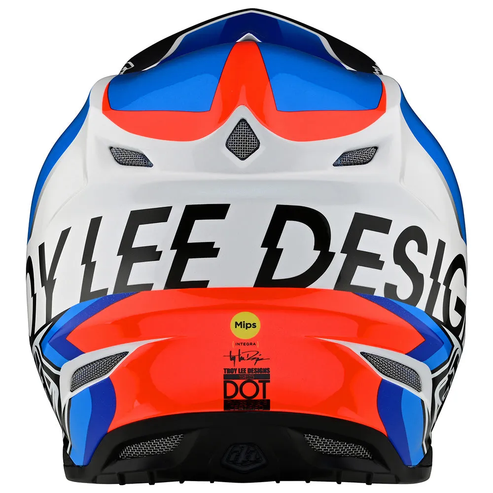 SE5 Composite Helmet Qualifier White / Blue