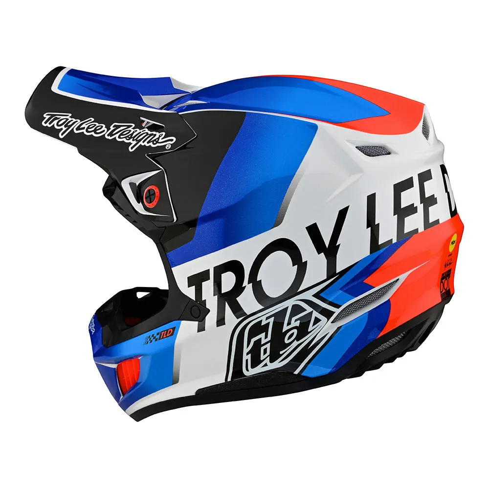 SE5 Composite Helmet Qualifier White / Blue