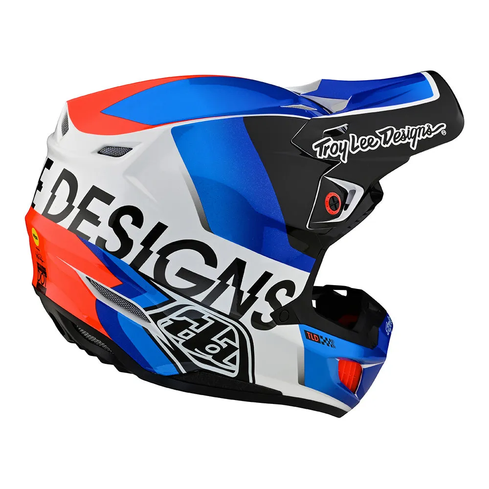 SE5 Composite Helmet Qualifier White / Blue