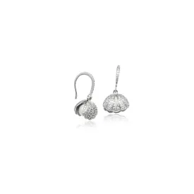 Shell Cubic Zirconia Earrings