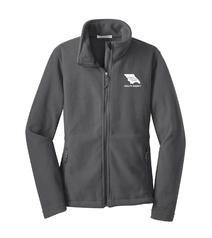 SLO County Health Agency - Ladies Fleece Jacket