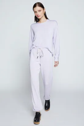 Stateside Softest Fleece Drawstring Sweatpant in Wisteria