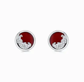 THIALH - Polar Paradise - Arctic Hare Stud Earrings