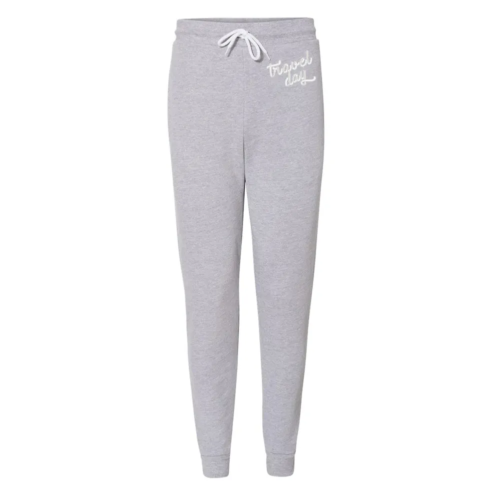 'Travel Day' Fleece Joggers