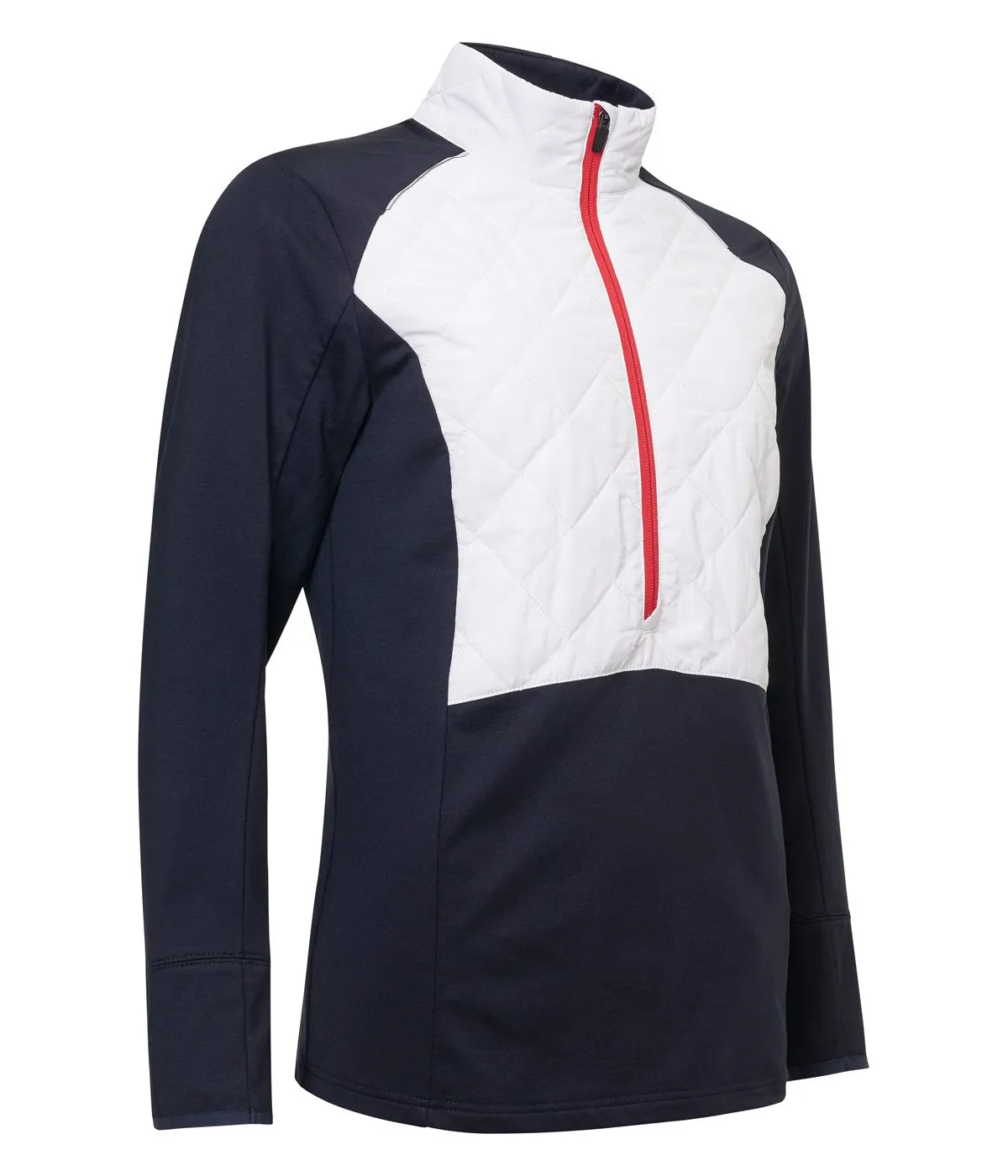 Women’s Troon Warm and Windproof Hybrid Half-Zip Jacket