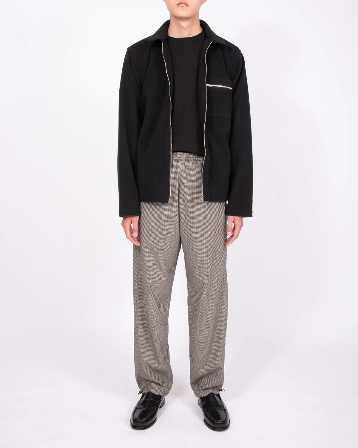 Zip Blouson - Black