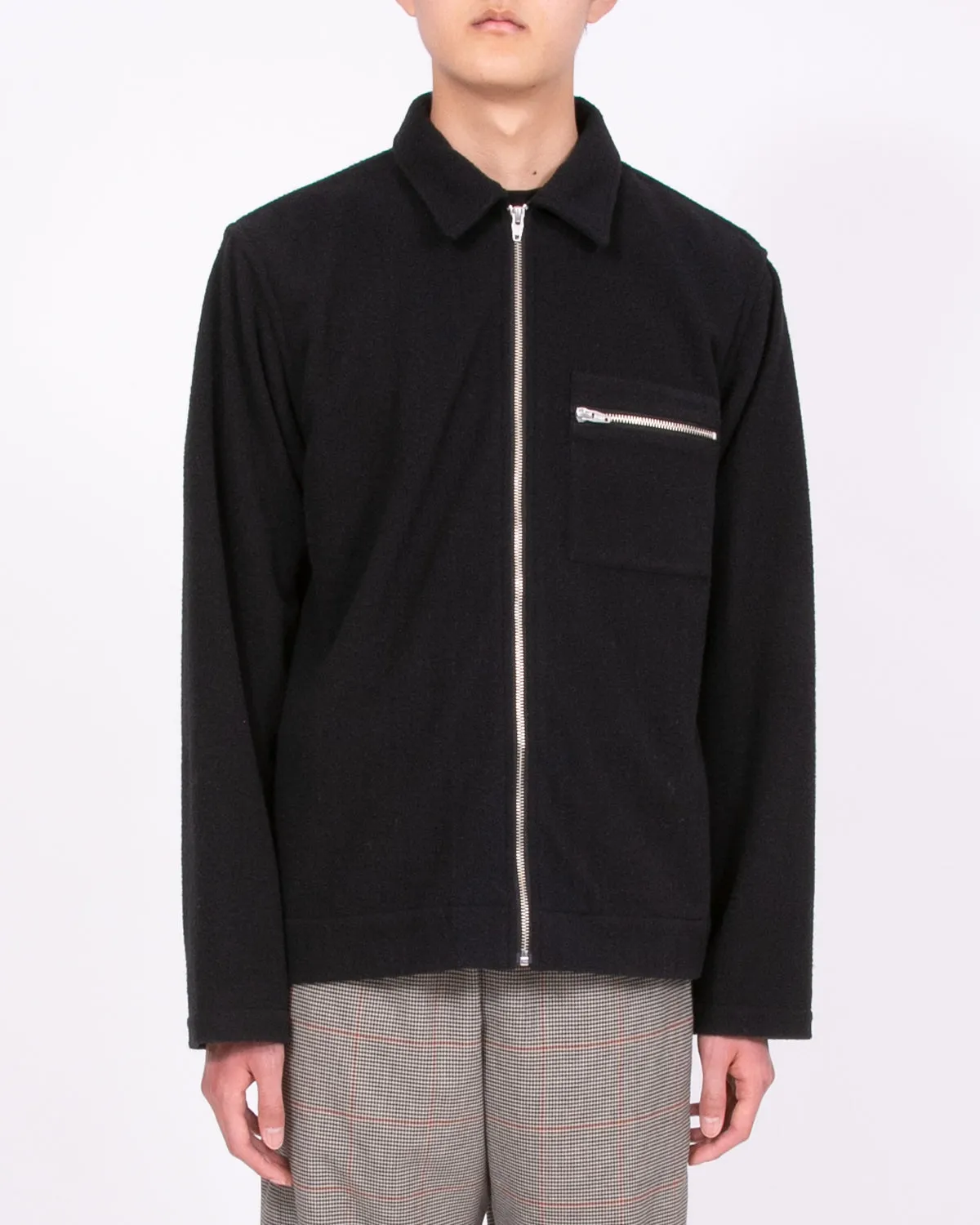 Zip Blouson - Black