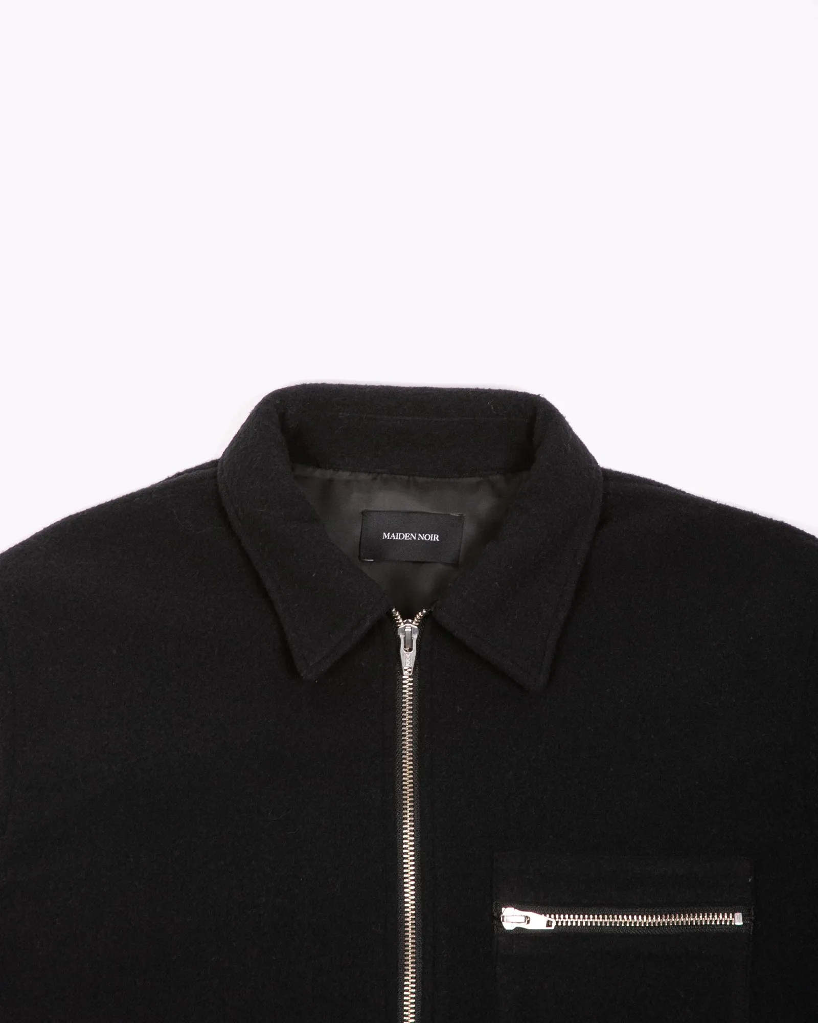 Zip Blouson - Black