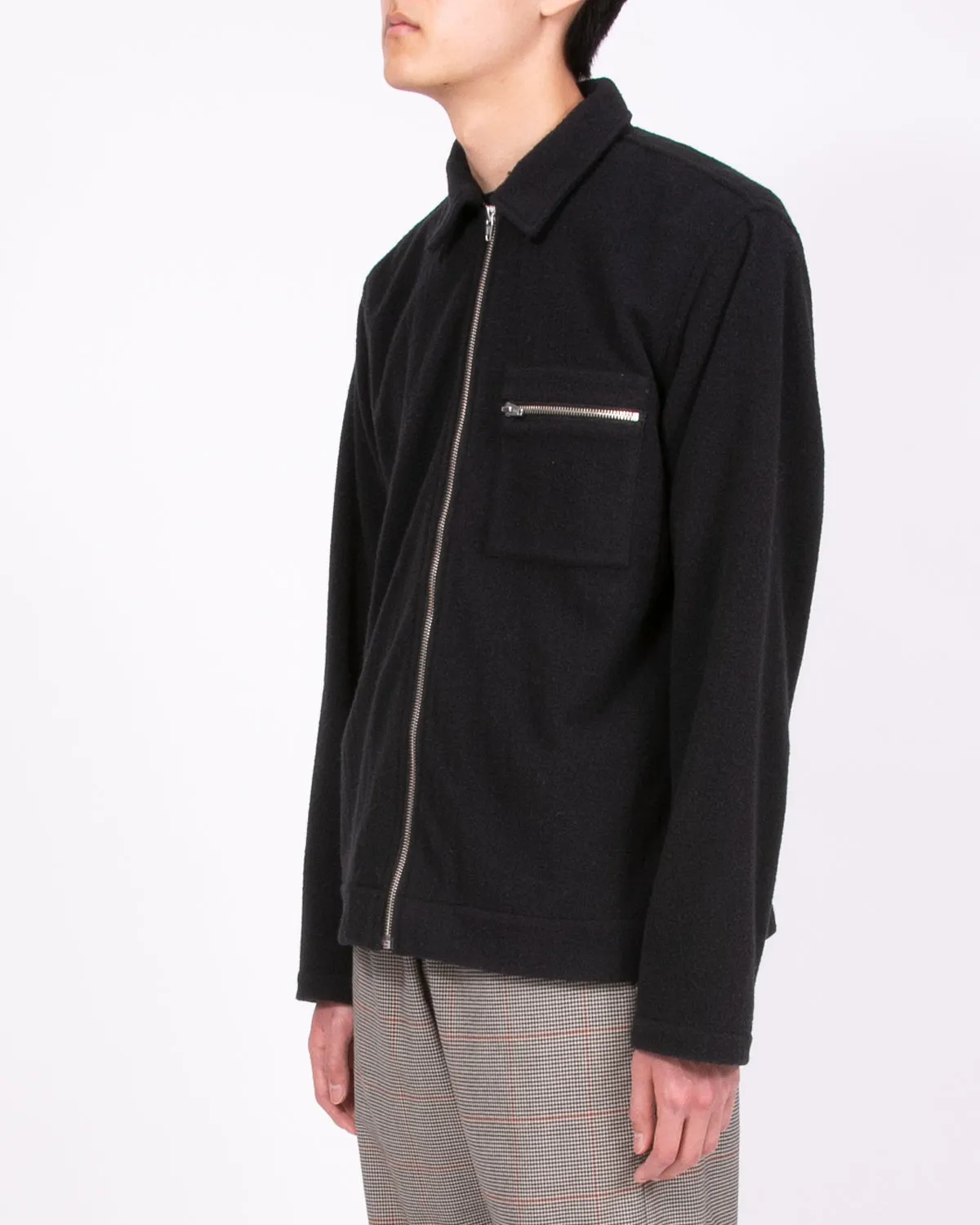 Zip Blouson - Black